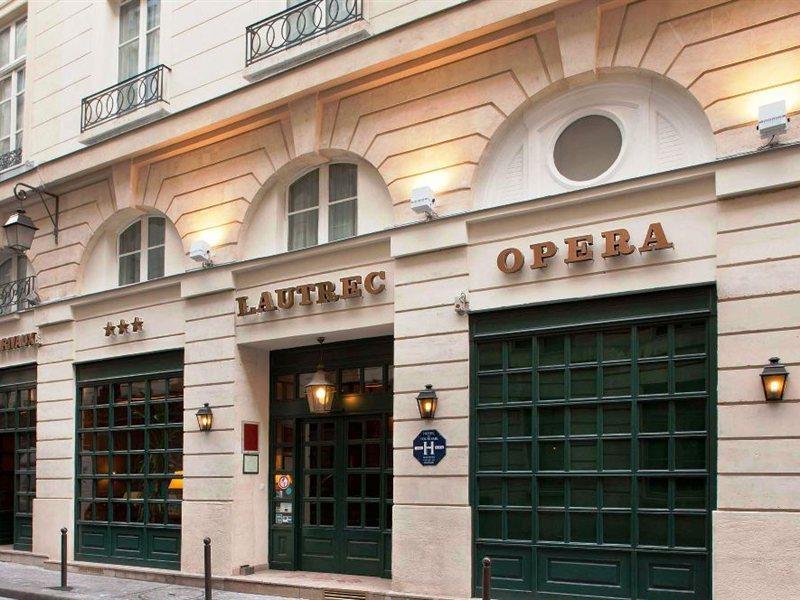 Lautrec Opera Hotel Paris Eksteriør billede